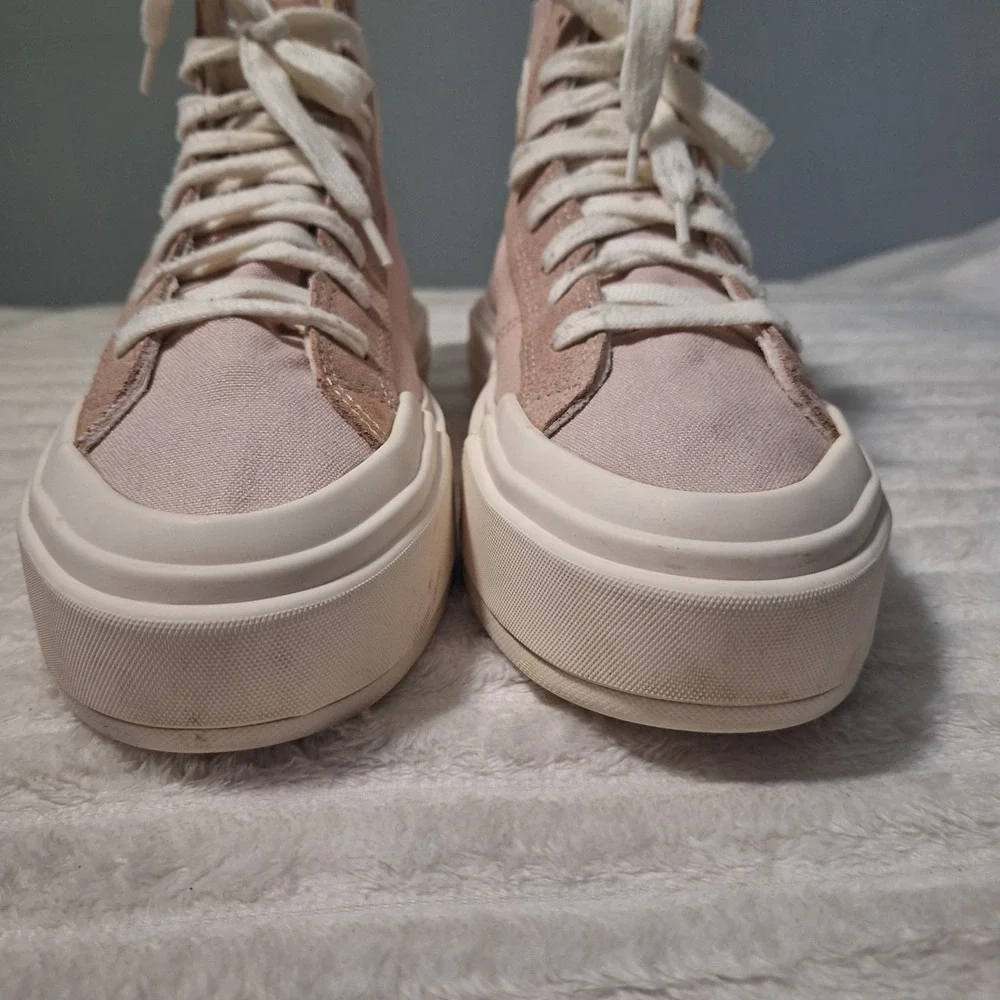 Converse Chuck Taylor All Star Cruise Platform Sneaker Womens 9 Pale Pink